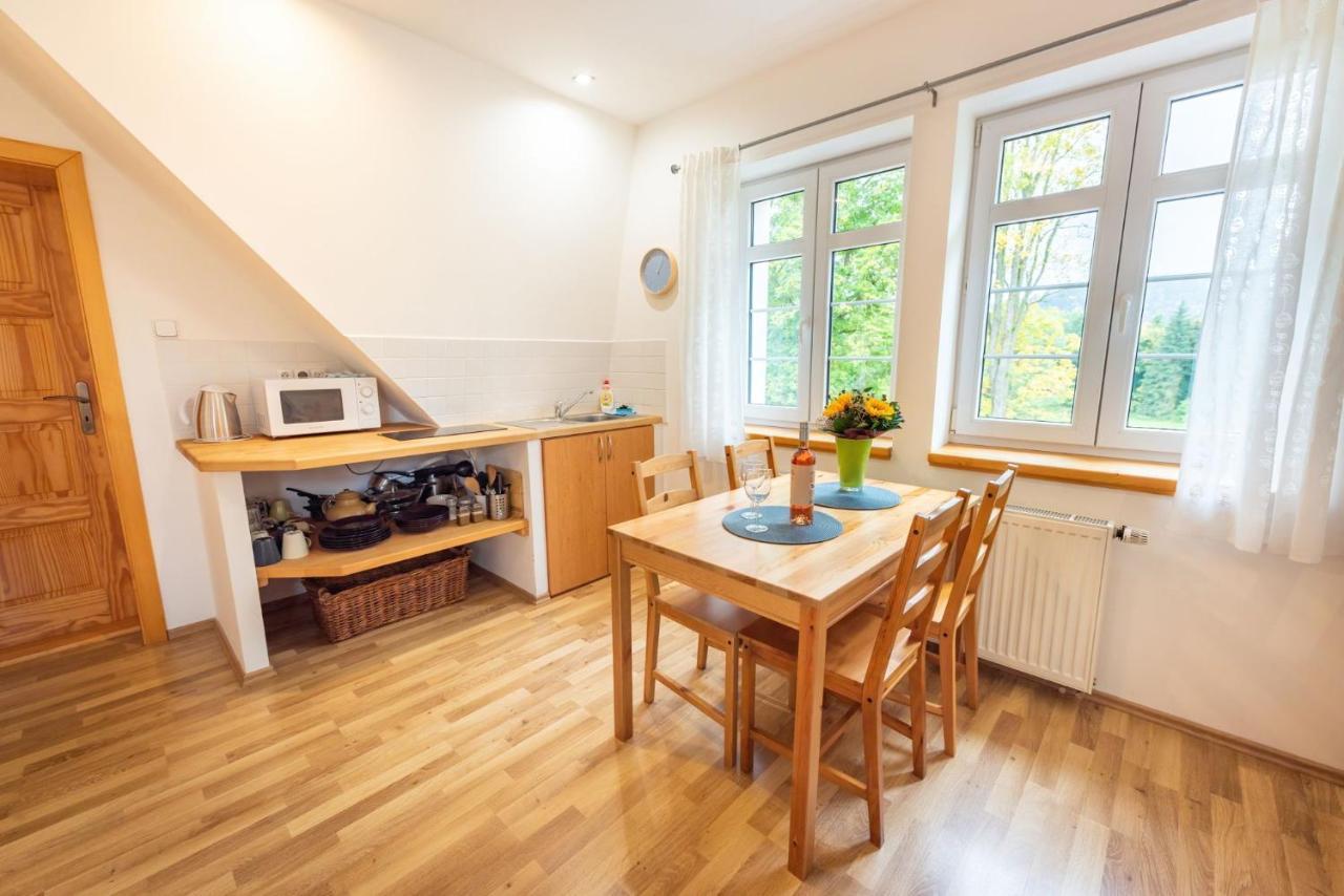 Apartmany Pod Krizovym Vrchem Adrspach Bagian luar foto